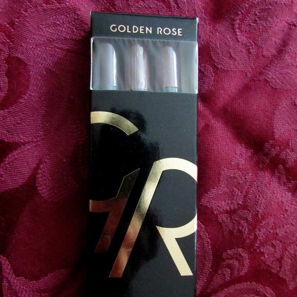 Golden Rose 3PK Lipstick Crayon Set NIB - Picture 1 of 7